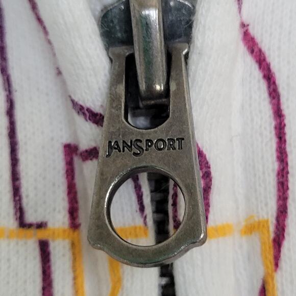 Jansport LSU-Tiger Fleece Sweater Womens Small 18x23 White - Picture 8 of 15